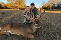 Whitetail buck scoring 140